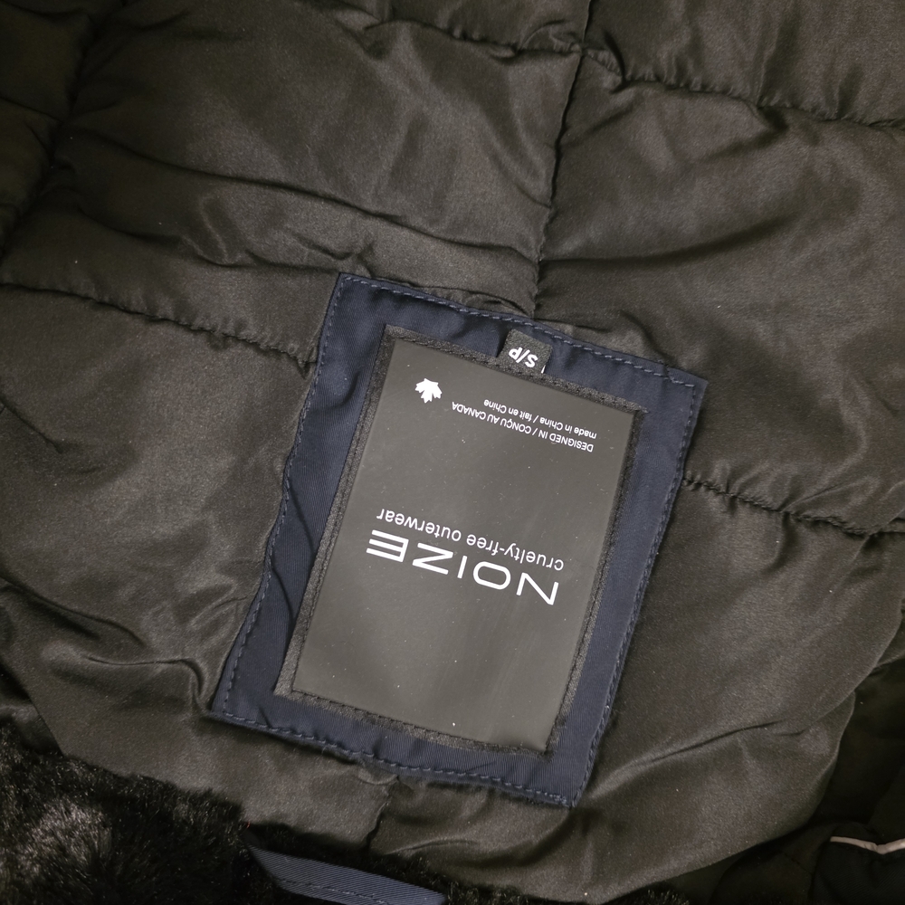 Noize Black Puffer Jacket
